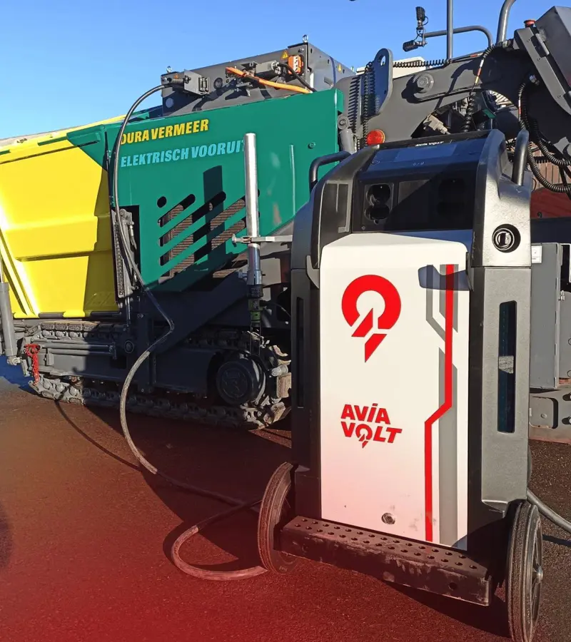 Movable Charger Green Road Equipment